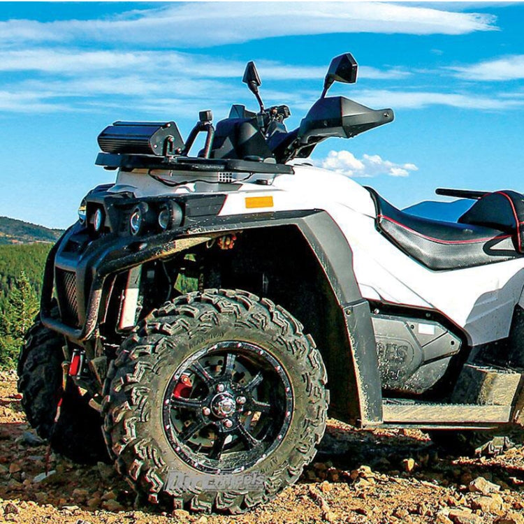 ZF001-185B Pair Rearview Mirror Reflective Mirror for Four-wheeler ATV by buy2fix