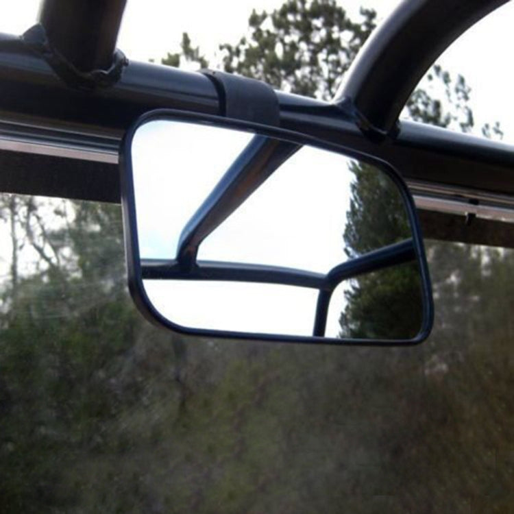 UTV-10 Sandy Beach Car Big View Rearview Mirror for UTV / ATVs, 1.5 inch, 1.75 inch, 2 inch by buy2fix