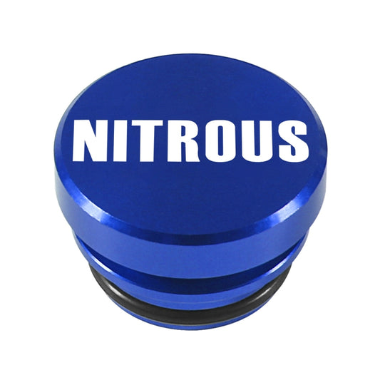 2 PCS Car / Motorcycle NITROUS Letter Metal Cigarette Lighter Dust Cover by buy2fix