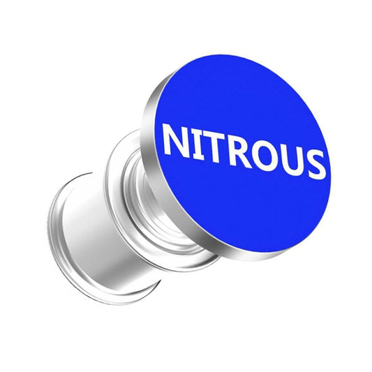 2 PCS 12V Car / Motorcycle NITROUS Letter Metal Cigarette Lighter Cigarette Butt by buy2fix