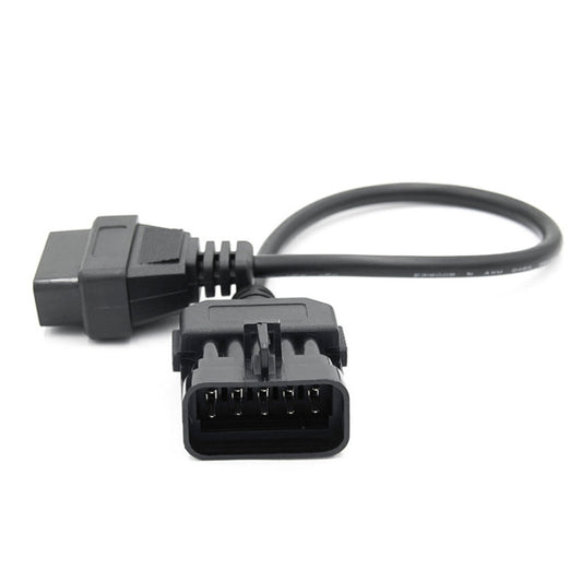 10Pin to 16Pin Car OBD2 Conversion Cable OBDII Diagnostic Adapter Cable for Opel by buy2fix