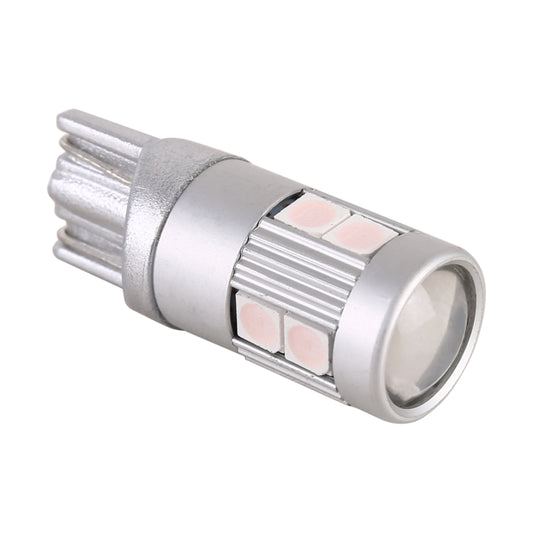 4 PCS T10 DC12V / 2W Car Clearance Light 9LEDs SMD-3030 Lamp Beads (Pink Light) by buy2fix