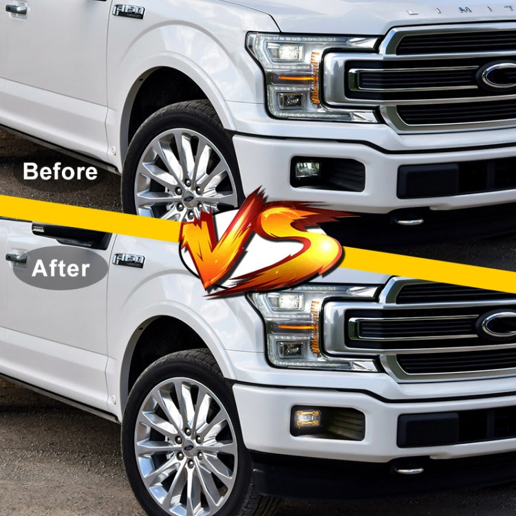 1 Pair Car Special Modified Front Fog Lamp for US Version Ford F150 2015-2016 by buy2fix