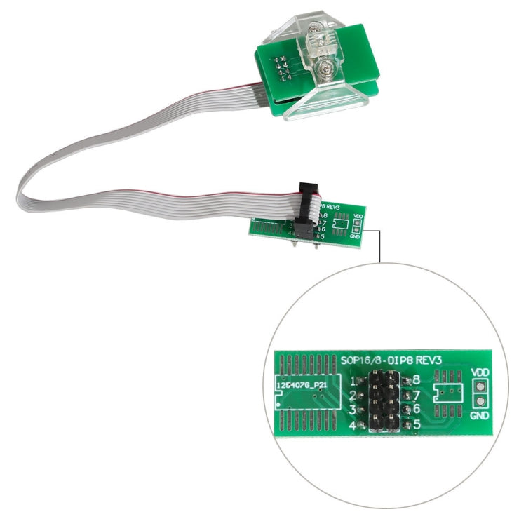 Car Soic 8 Clip Xprog Anti-theft Data Reading Adapter by buy2fix