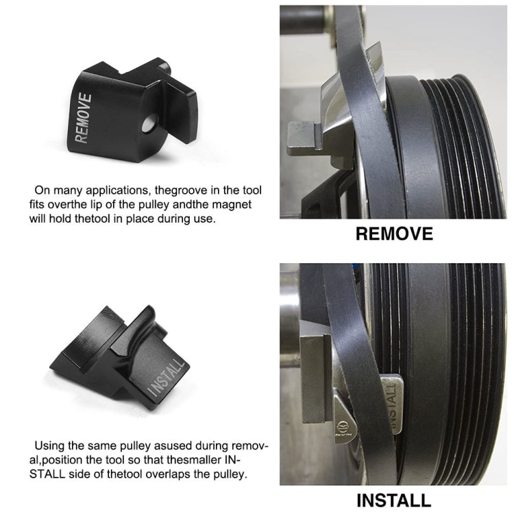 Car Modification Stretch Belt Installation Tool(Black) by buy2fix