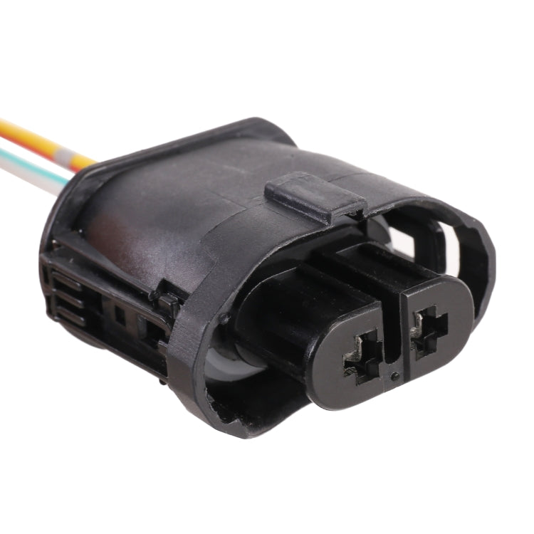 1 Pair Car H11 Bulb Holder Base Female Socket with Cable for BMW by buy2fix