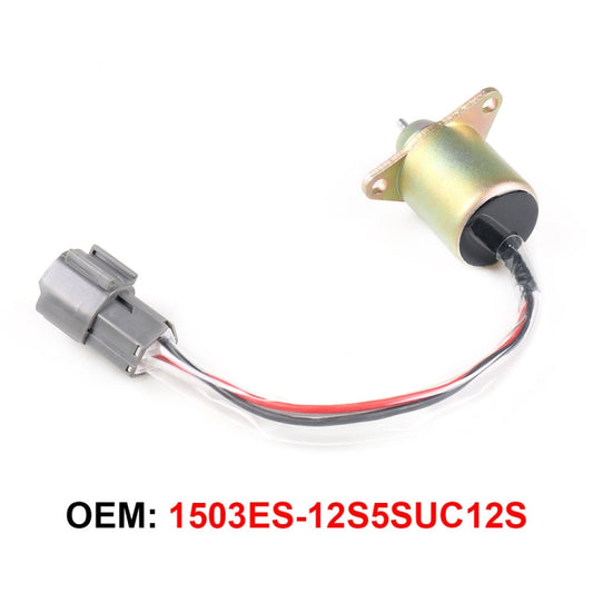 Yanmar Engine Flameout Solenoid Valve 1503ES-12S5SUC12S by buy2fix