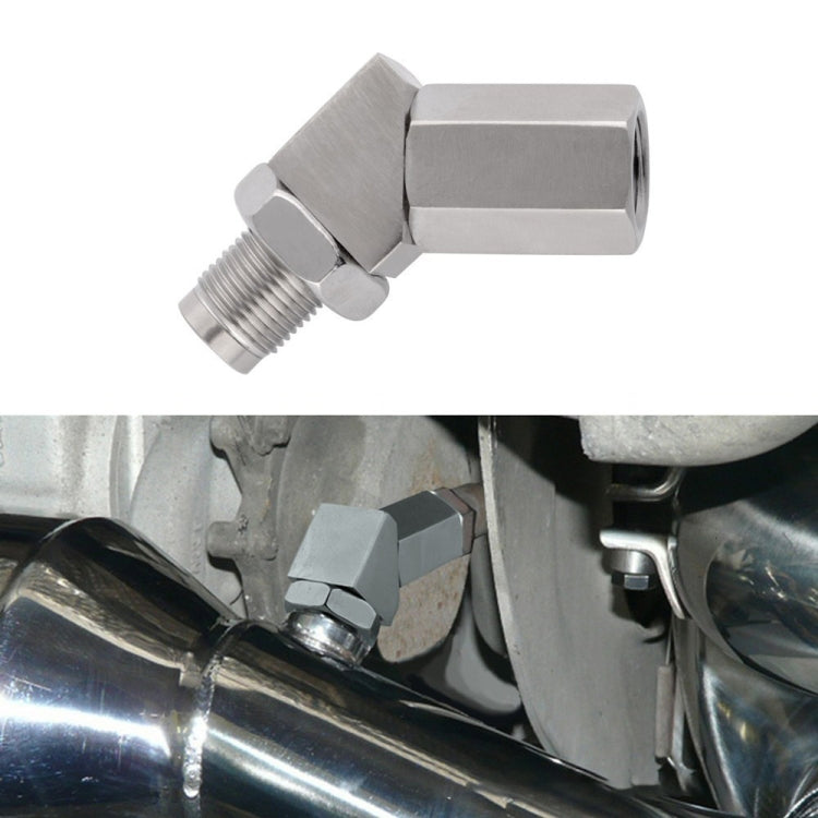 Car 45 Degree Oxygen Sensor M18x1.5 Adapter by buy2fix