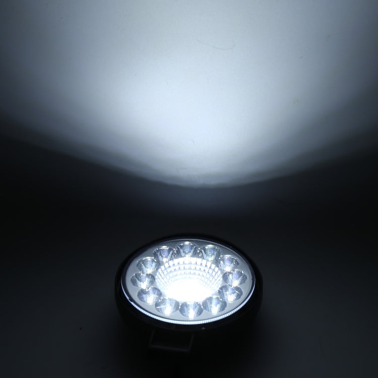 Car Round Work Light with 21LEDs SMD-2835 Lamp Beads by buy2fix