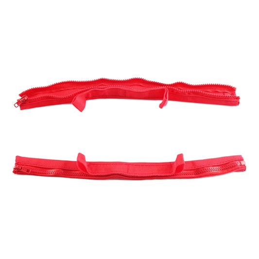 Car Long Door Limit Braided Rope Strap for Jeep Wrangler (Red) by buy2fix