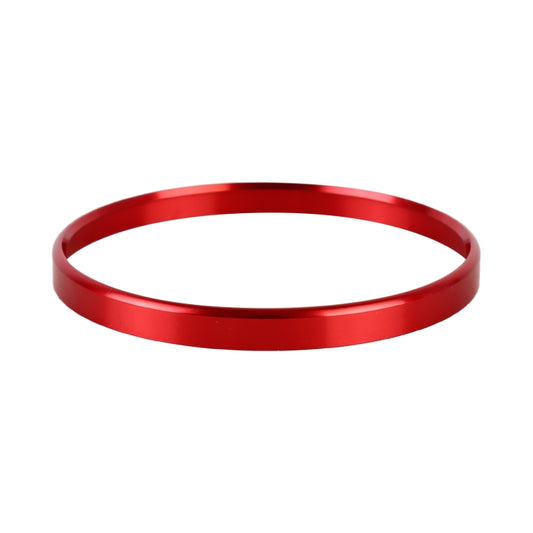 Car Headlight Switch Decorative Ring for Volkswagen Golf (Red) by buy2fix