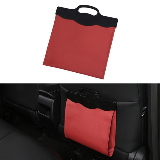 Car Multi-functional Hanging Front Trash Can with LED Light, 32 x 28cm (Wine Red) by buy2fix