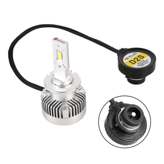 1 Pair D Series D2S Car HID Ballast to LED Headlight DC12V 35W 6000K 7000LM, CSP Lamp Bead by buy2fix