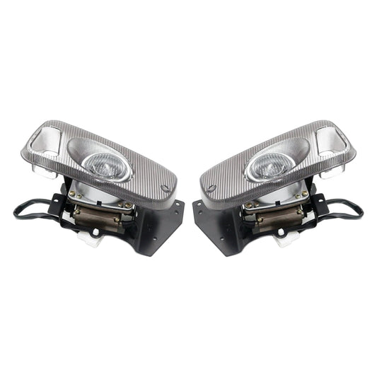 1 Pair Car Modified Front Fog Light for Honda Civic 1992-1995 (White Light) by buy2fix