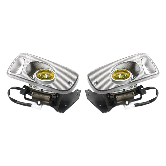 1 Pair Car Modified Front Fog Light for Honda Civic 1992-1995 (Yellow Light) by buy2fix