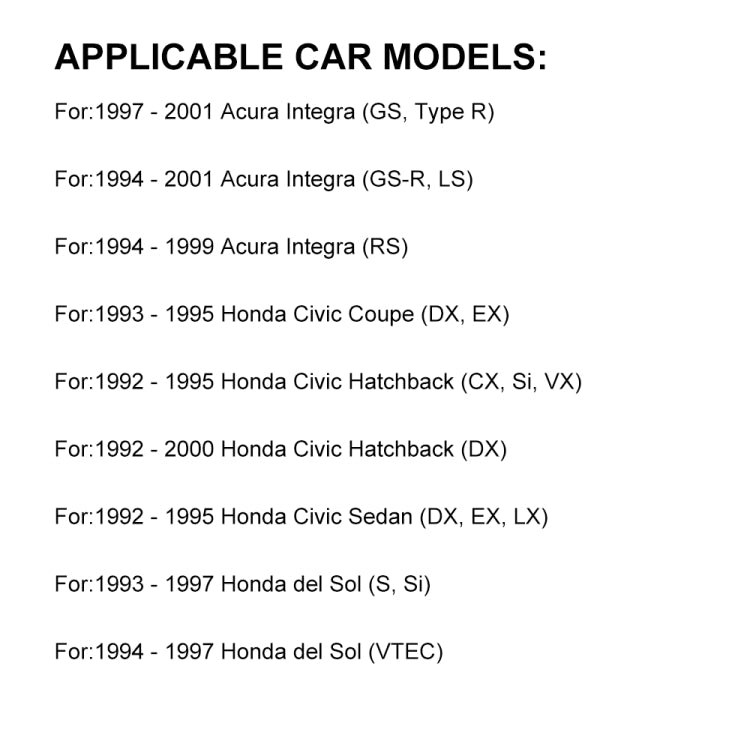 Car Modified Rear Suspension Stabilizer Rod for Honda Civic EK(Silver) by buy2fix