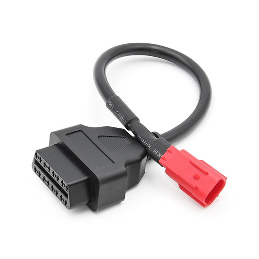 16Pin to 6Pin Motorcycles OBD2 Conversion Cable OBDII Diagnostic Adapter Cable for Honda by buy2fix