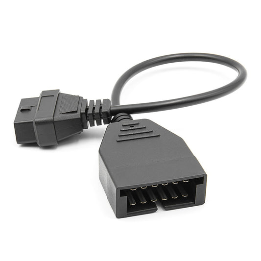 12Pin to 16Pin Car OBD2 Conversion Cable OBDII Diagnostic Adapter Cable for GM by buy2fix