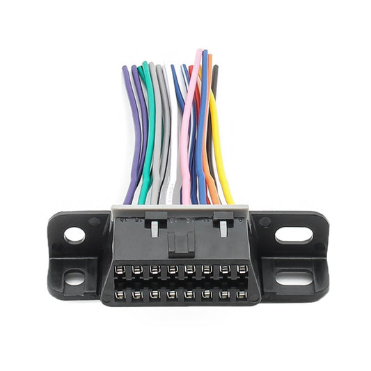 J1962F OBD2 16Pin Terminal Version Female Connector, Cable length: 10cm by buy2fix