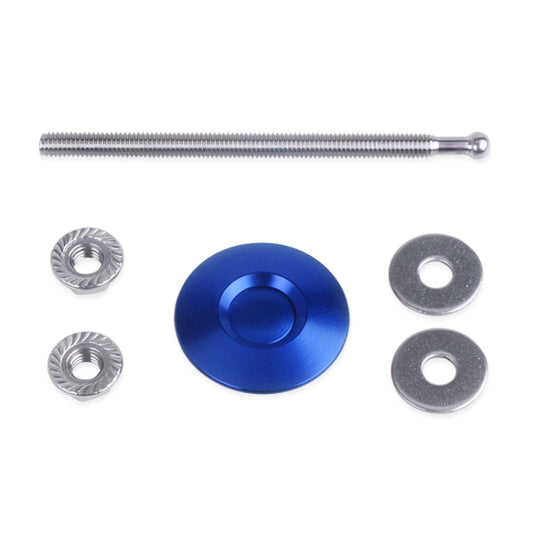 100mm Stainless Steel Quick-pins Push Button Billet Hood Pins Lock Clip Kit(Blue) by buy2fix