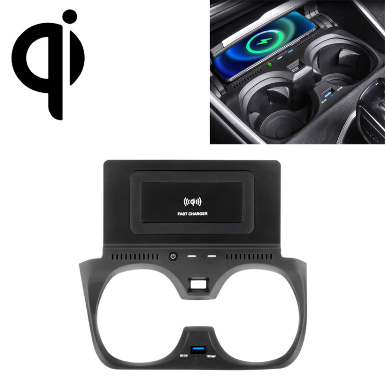 HFC-1013 Car Qi Standard Wireless Charger 10W Quick Charging for BMW 3 Series 2020-2022, Left Driving by buy2fix