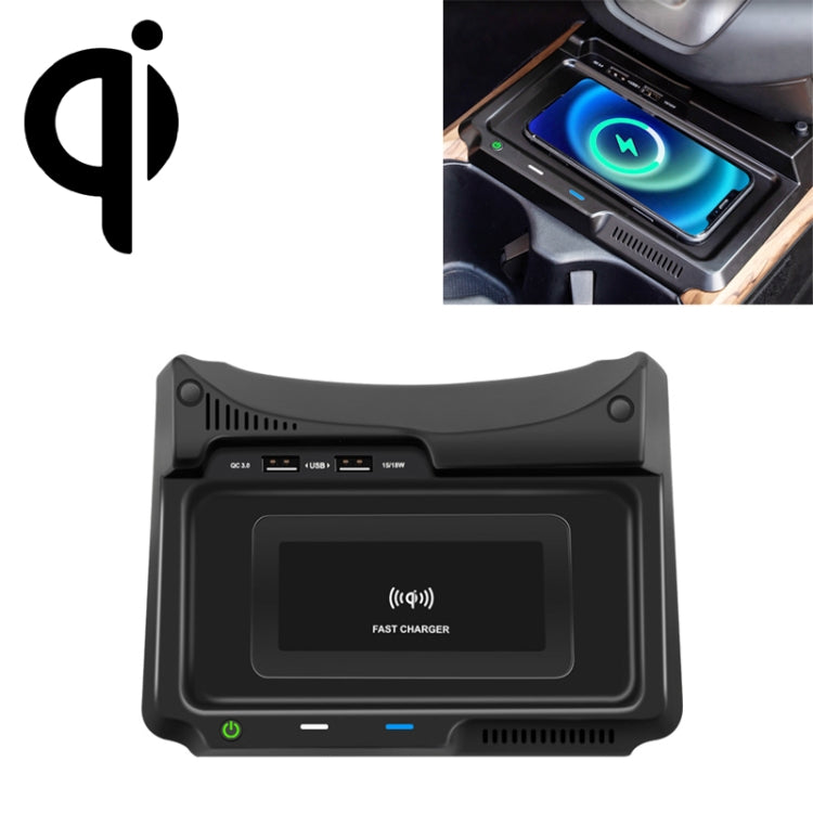 HFC-1003 Car Qi Standard Wireless Charger 10W Quick Charging for Honda CR-V 2017-2019, Left Driving - Wireless Charging Pads by buy2fix | Online Shopping UK | buy2fix