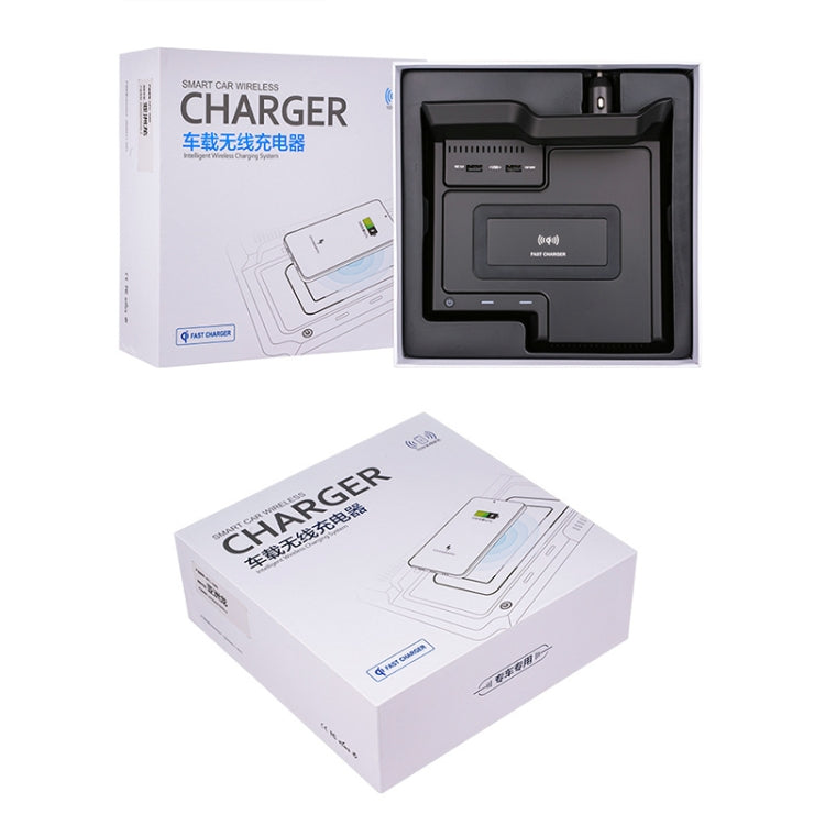 HFC-1060 Car Qi Standard Wireless Charger 10W Quick Charging for Toyota Avalon 2019-2021, Left Driving by buy2fix