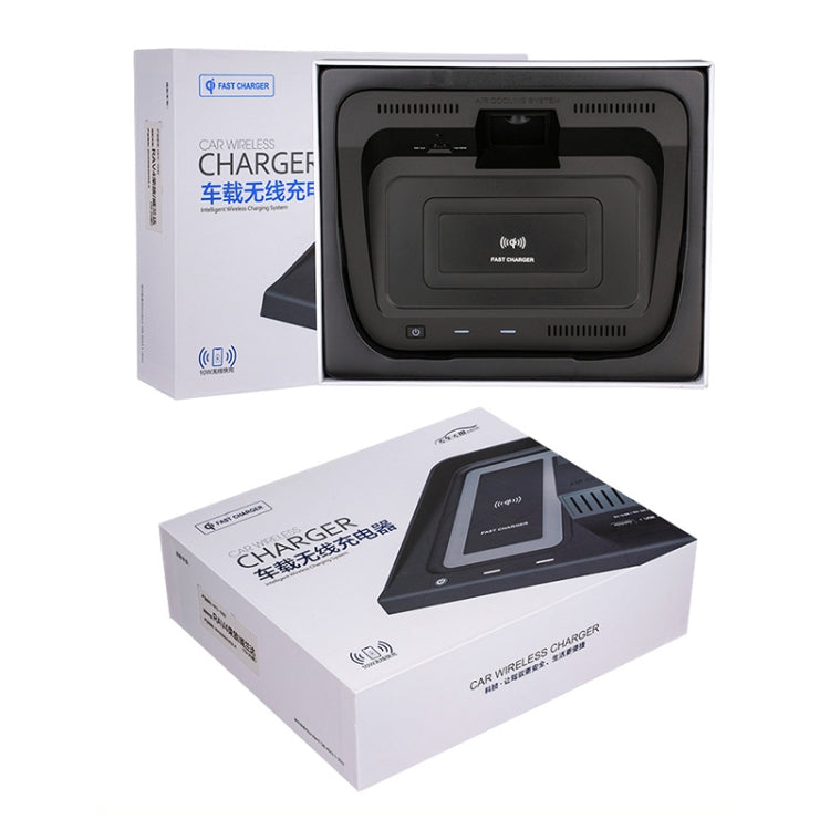 HFC-1062 Car Qi Standard Wireless Charger 10W Quick Charging for Toyota RAV4 2020-2021, Left Driving by buy2fix