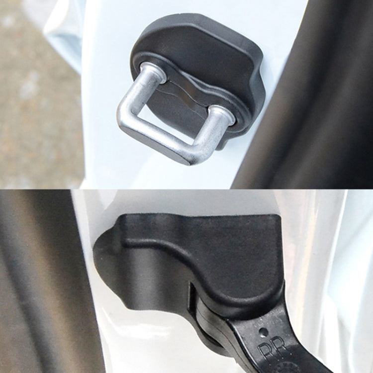 Car Door Lock Cover + Limiter Cover for Tesla Model 3 by buy2fix