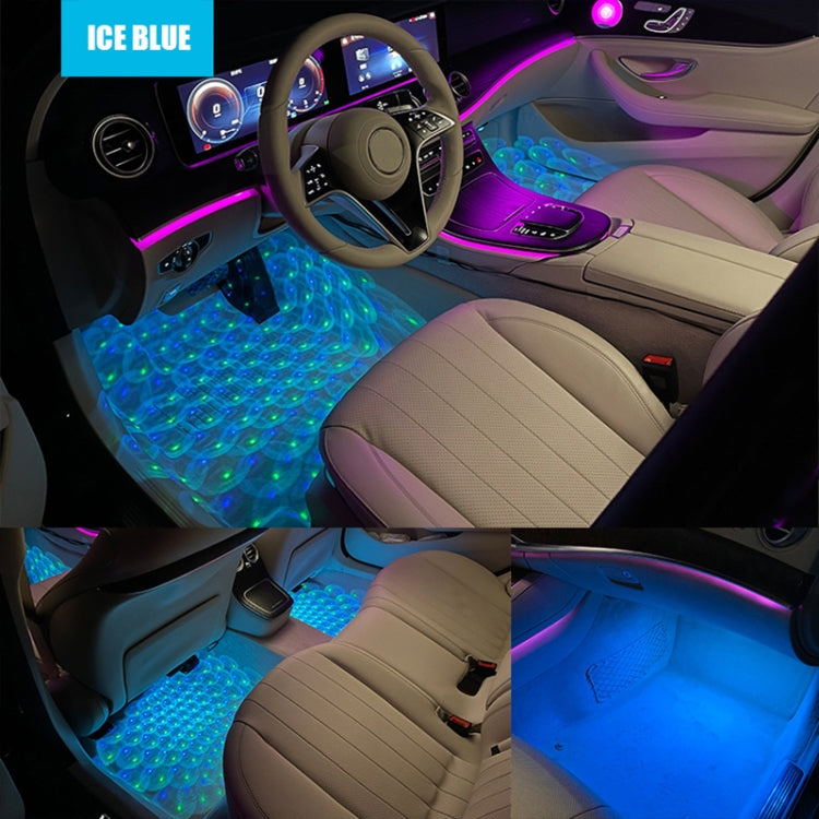 A17 Car Colorful Voice-activated RGB Foot LED Atmosphere Light, Single Light Star Version by buy2fix