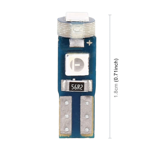 10 in 1 Car T5 0.2W DC12V Instrument Panel LED Decorative Light(Blue Light) by buy2fix