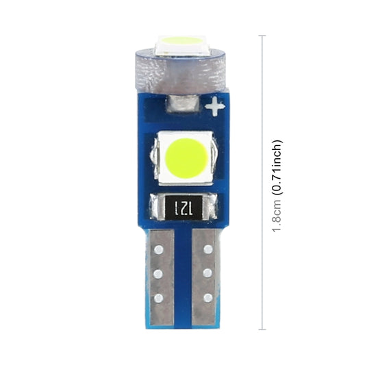 10 in 1 Car T5 0.2W DC12V Instrument Panel LED Decorative Light(Green Light) by buy2fix