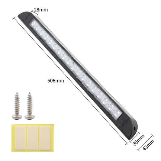 RV / Yacht Awning LED Strip Light DC12-28V with 18 LEDs Lamp Beads (Black) by buy2fix