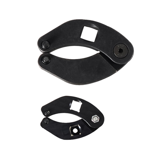 1 Pair Motorcycle Universal Adjustable Gland Nut Wrench Set for Hydraulic Cylinder 1266 +7463 by buy2fix