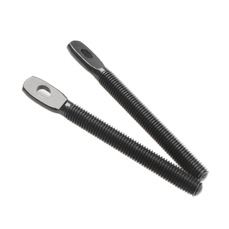 Universal Car Aluminum Alloy Mount Hood Pin Bonnet Lock (White) by buy2fix