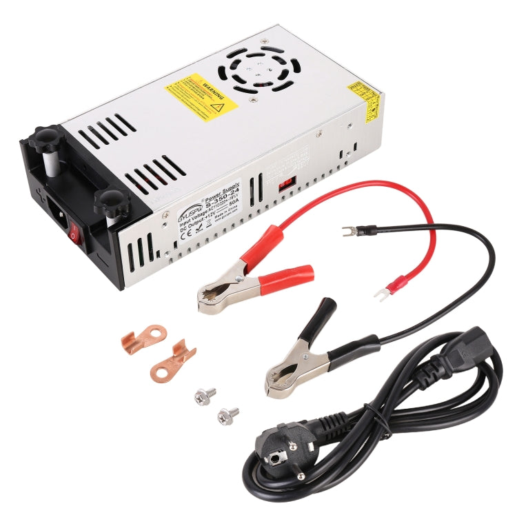 S-350-24 DC24V 350W 14.6A DIY Regulated DC Switching Power Supply Power Step-down Transformer with Clip, EU Plug - Step-down Transformer by buy2fix | Online Shopping UK | buy2fix