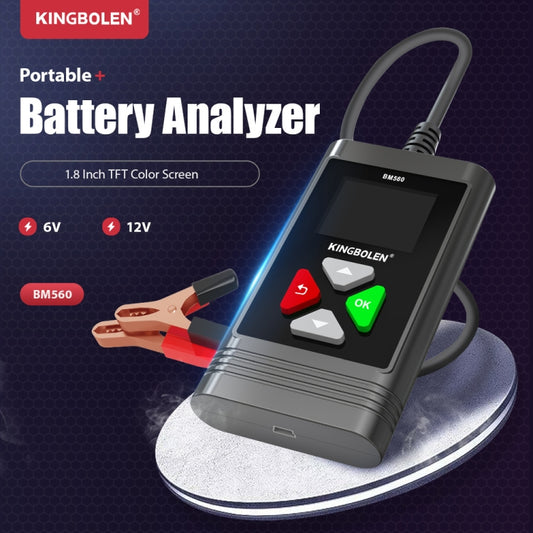 KINGBOLEN BM560 6V 12V Car Digital Load Battery Tester by buy2fix