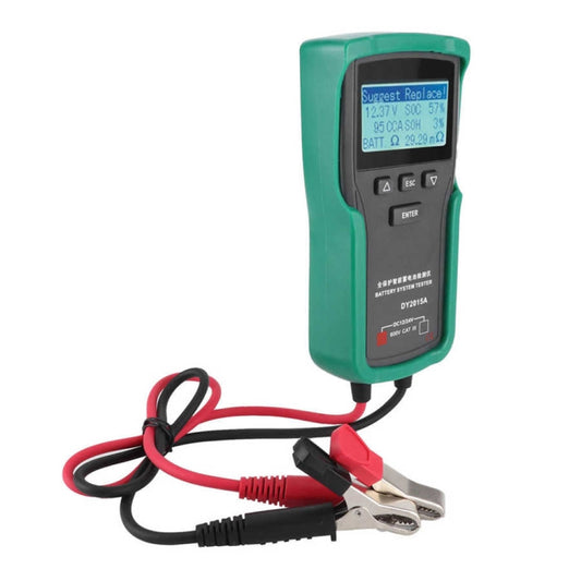 DUOYI DY2015A Car 12V 24V Digital CCA Load Battery Charging Digital Capacity Tester by DUOYI