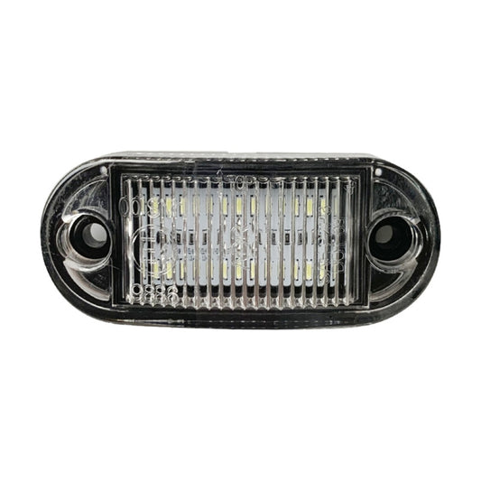 10 PCS MK-019 Car / Truck 6LEDs Side Marker Indicator Lights Bulb Lamp (White Light) by buy2fix