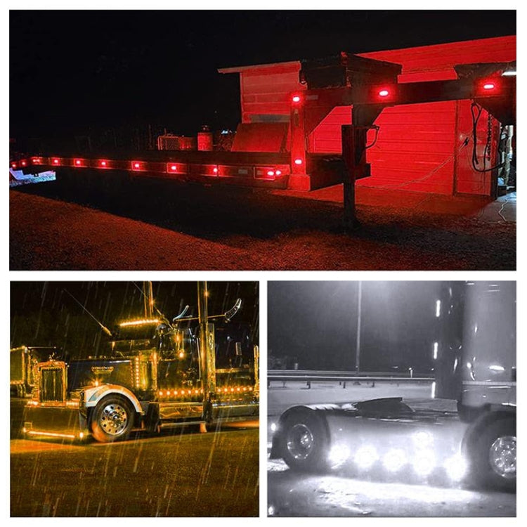 5 PCS MK-093 Car / Truck 6LEDs Side Marker Indicator Lights Bulb Lamp (Green Light) by buy2fix