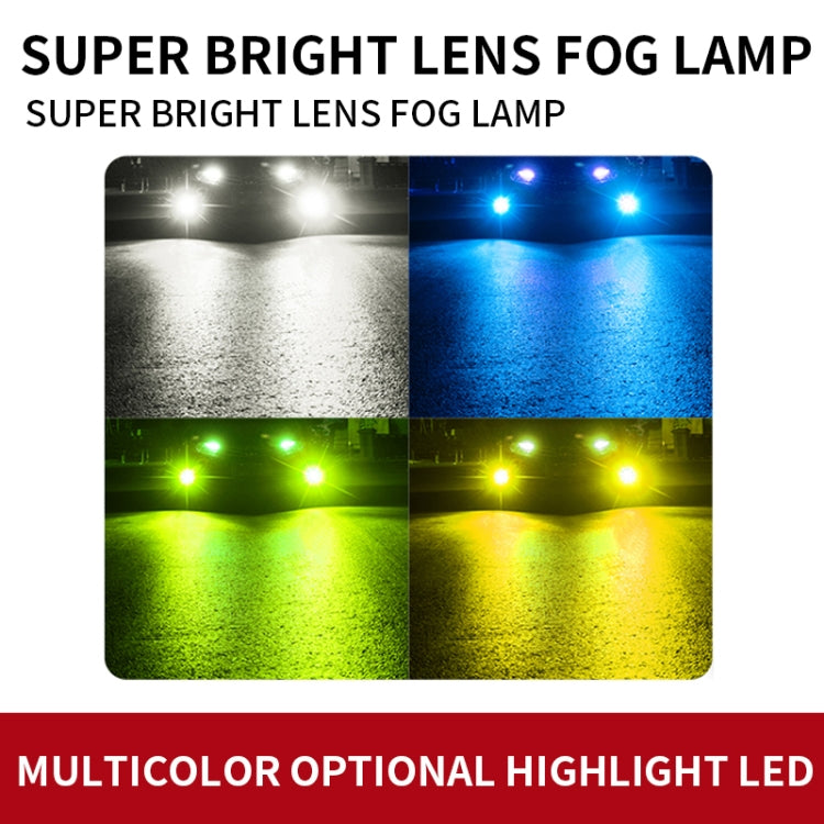 1 Pair 9005 27W / DC12V Car Aluminum Alloy LED Headlight (Blue Light) by buy2fix