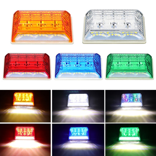 4 PCS ZS-6001 DC24V Car / Truck Side Marker Indicator Lights Bulb Lamp (Colorful Light) by buy2fix