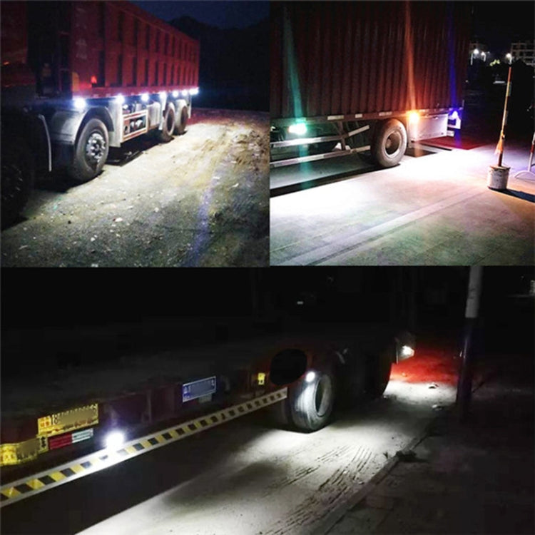 10 PCS ZS-7009 DC24V Waterproof Car / Truck Side Marker Indicator Lights Bulb Lamp(Red Light) by buy2fix