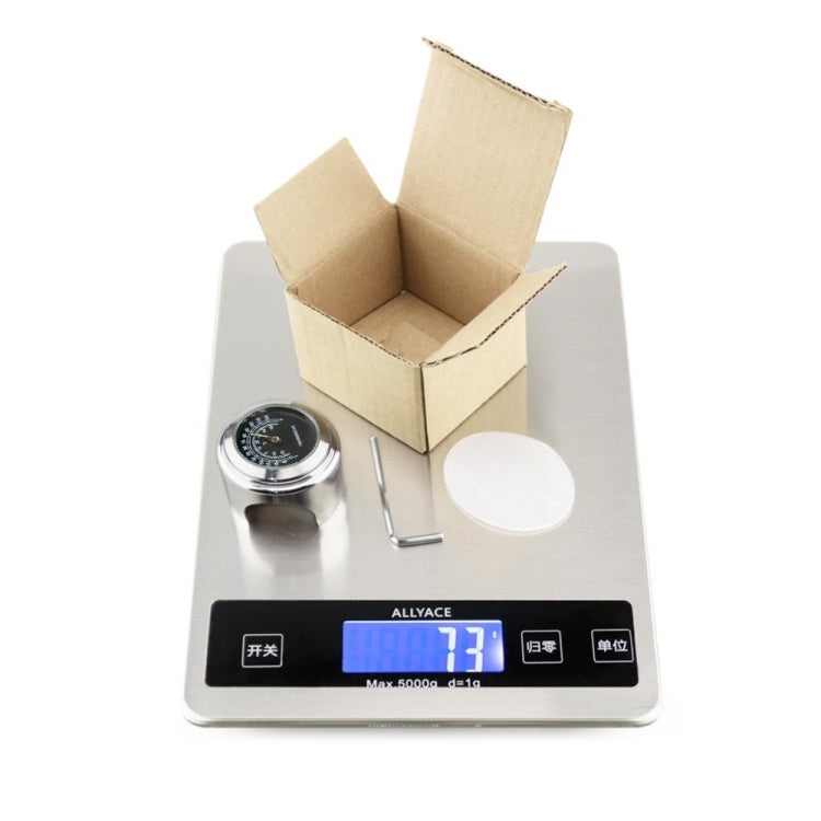 2 PCS Motorcycle 22-25mm Handlebar Thermometer (Black) by buy2fix