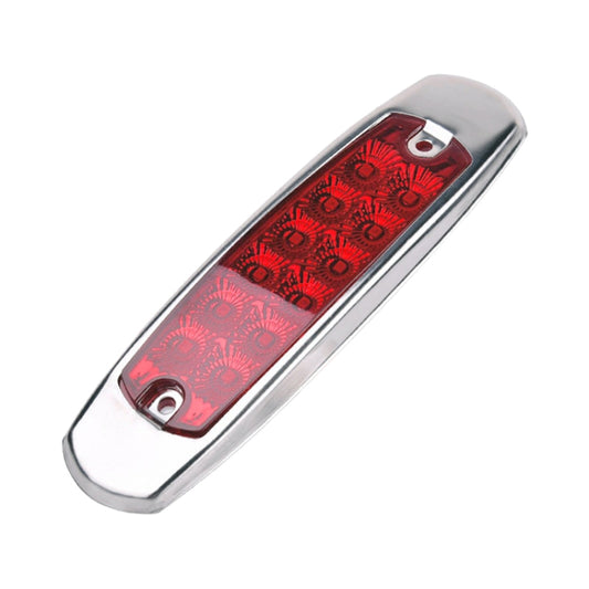 4 PCS MK-338 DC12-24V Truck 12LEDs Side Clearance Maker Light (Red Light) by buy2fix