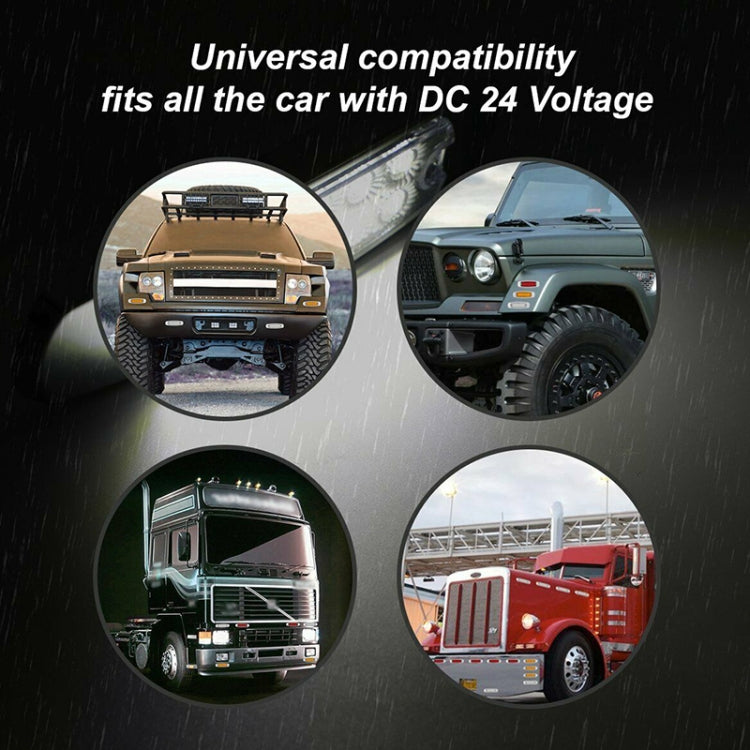 4 PCS MK-338 DC12-24V Truck 12LEDs Side Clearance Maker Light (Red Light) by buy2fix