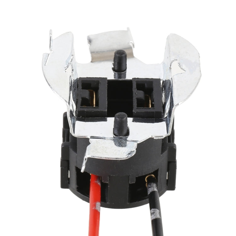 1 Pair TK-305 H7 Halogen Lamp Socket Car Bulb Holder Base with Cable by buy2fix