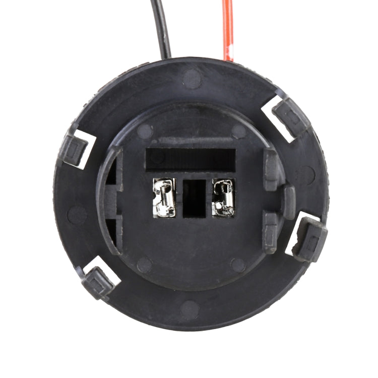 1 Pair TK-306 H7 Halogen Lamp Socket Car Bulb Holder Base with Cable for Hyundai Tucson 2017 / Kia Carnival by buy2fix