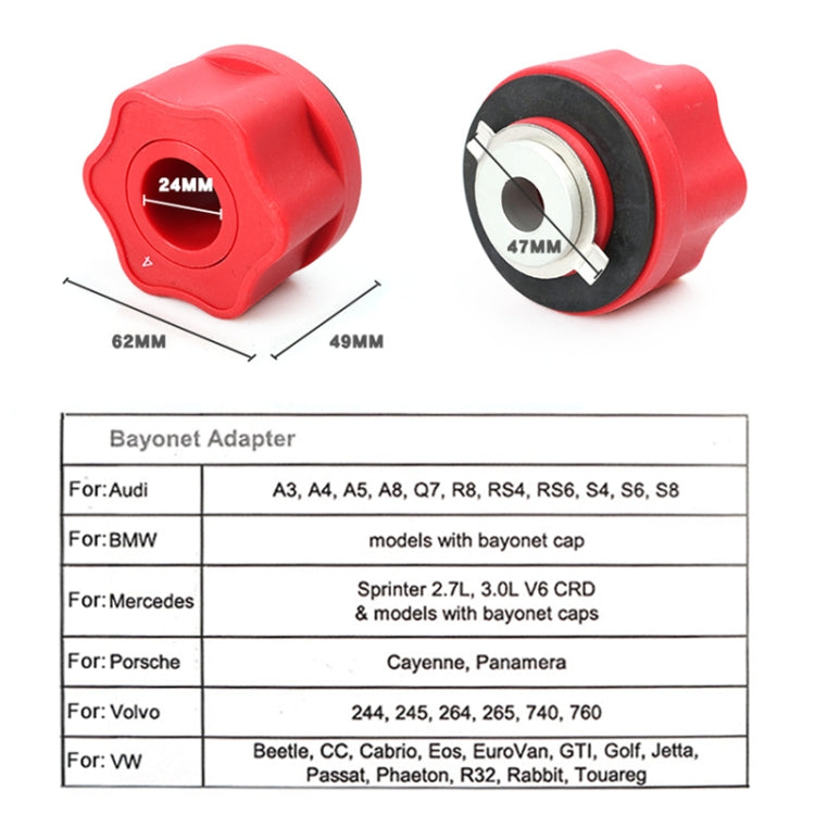 Car Engine Oil Change Tool Replacement Funnel Injector for Audi / BMW / Benz / Volkswagen / Porsche by buy2fix