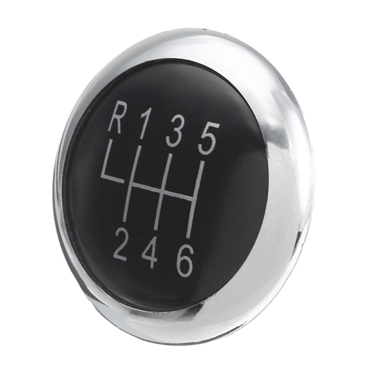 Car 6-speed Shift Lever Handle Ball Cover 3C0711144A for Volkswagen Passat by buy2fix